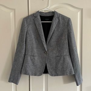 Ann Taylor linen blazer/suit jacket